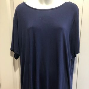 plus size old navy blue shirt